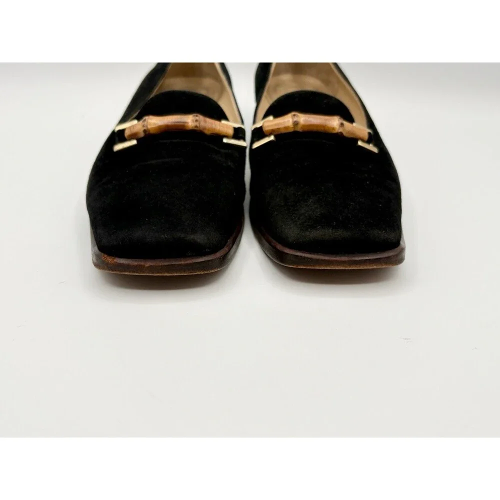 Gucci black suede